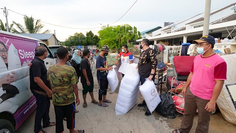 BANTAL DAG BERNILAI RM156,000 DISUMBANG KEPADA MANGSA BANJIR