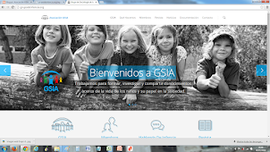 Asociación GSIA, página web