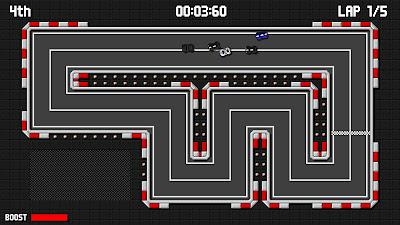 Retro Pixel Racers game screenshot