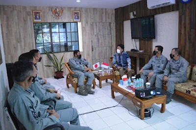 Bakamla RI Zona Barat Terima Kunjungan Sekretaris Pertama Kedutaan Besar Jepang