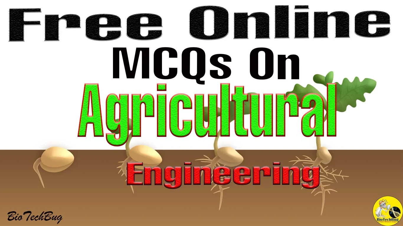 MCQs on agriculture