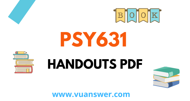 PSY631 Psychological Testing and Measurement PDF