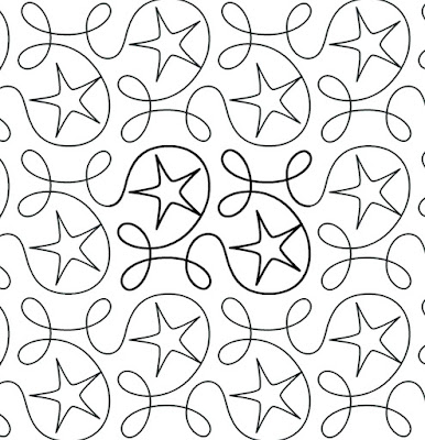 'Ginger Stars' designed by Apricot Moon