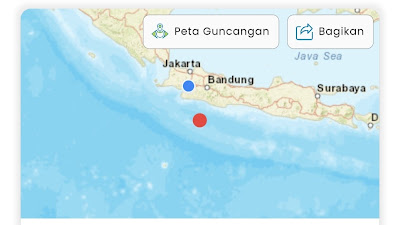 Gempa berkekuatan magnitudo (M) 6,6 mengguncang wilayah Garut, Jawa Barat, Sabtu (27/4/2024) pada pukul 23.29 WIB.