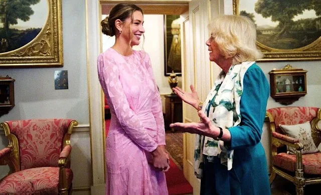 The Duchess of Cornwall hosted a reception at Clarence House to mark 50 years of the Refuge charity