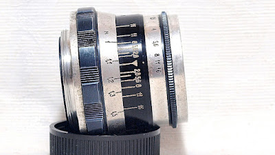 Industar N-61 Silver 55mm 1:2.8 (M39 mount) #890