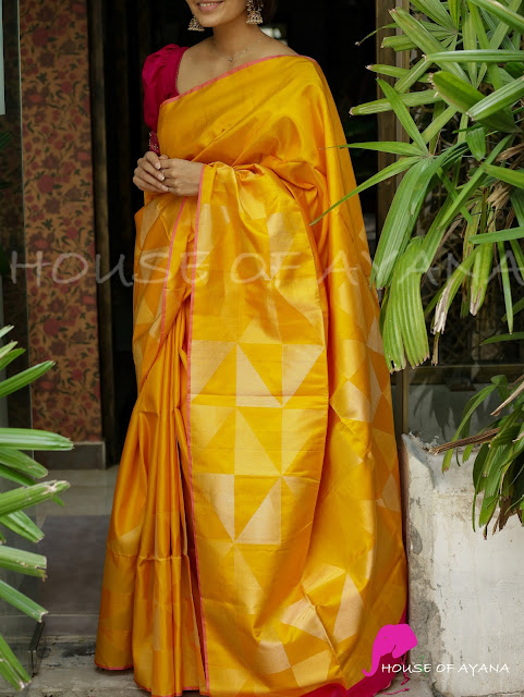 Kanchipuram Handwoven Silk Sarees Online Shopping