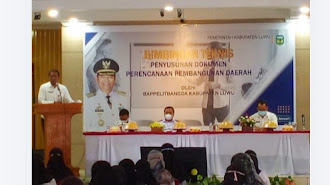 Bappelitbangda Luwu Menggelar Bimtek Penyusunan Dokumen Perencanaan Pembangunan Daerah