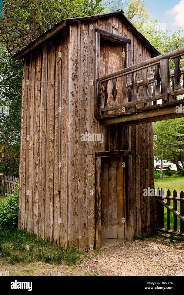 Two-Story Outhouse ~