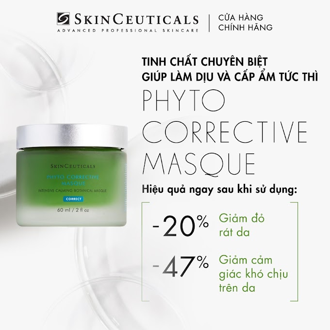 Mall Shop [ skinceuticals_officialstore ] Skinceuticals Phyto Corrective Masque giúp làm dịu và cung cấp độ ẩm tức thì cho da 60ml