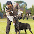 Dirsamapta Pantau Pelatihan Anjing Unit K-9 Polda Kalteng