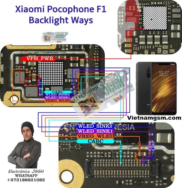 Xiaomi Pocophone F1 Backlight Problem