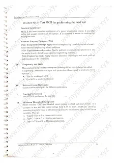 22524 Switchgear and Protection Lab Manual Answers MSBTE I Scheme Lab Manual Answers