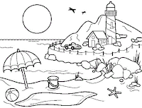 Lighthouse Coloring Pages