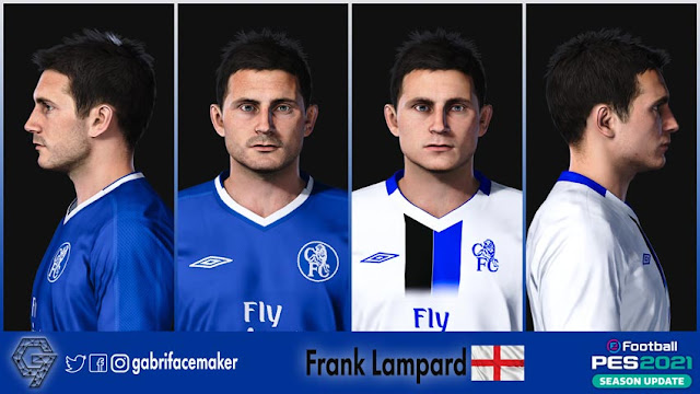 Frank Lampard Face For eFootball PES 2021