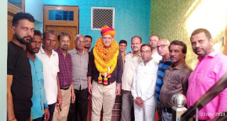 राजकीय चिकित्सालय में सेवादल कार्यकर्ताओं ने डॉ. उदय का मनाया जन्मदिन!