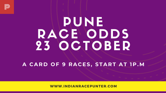 Pune Race Odds 23 October