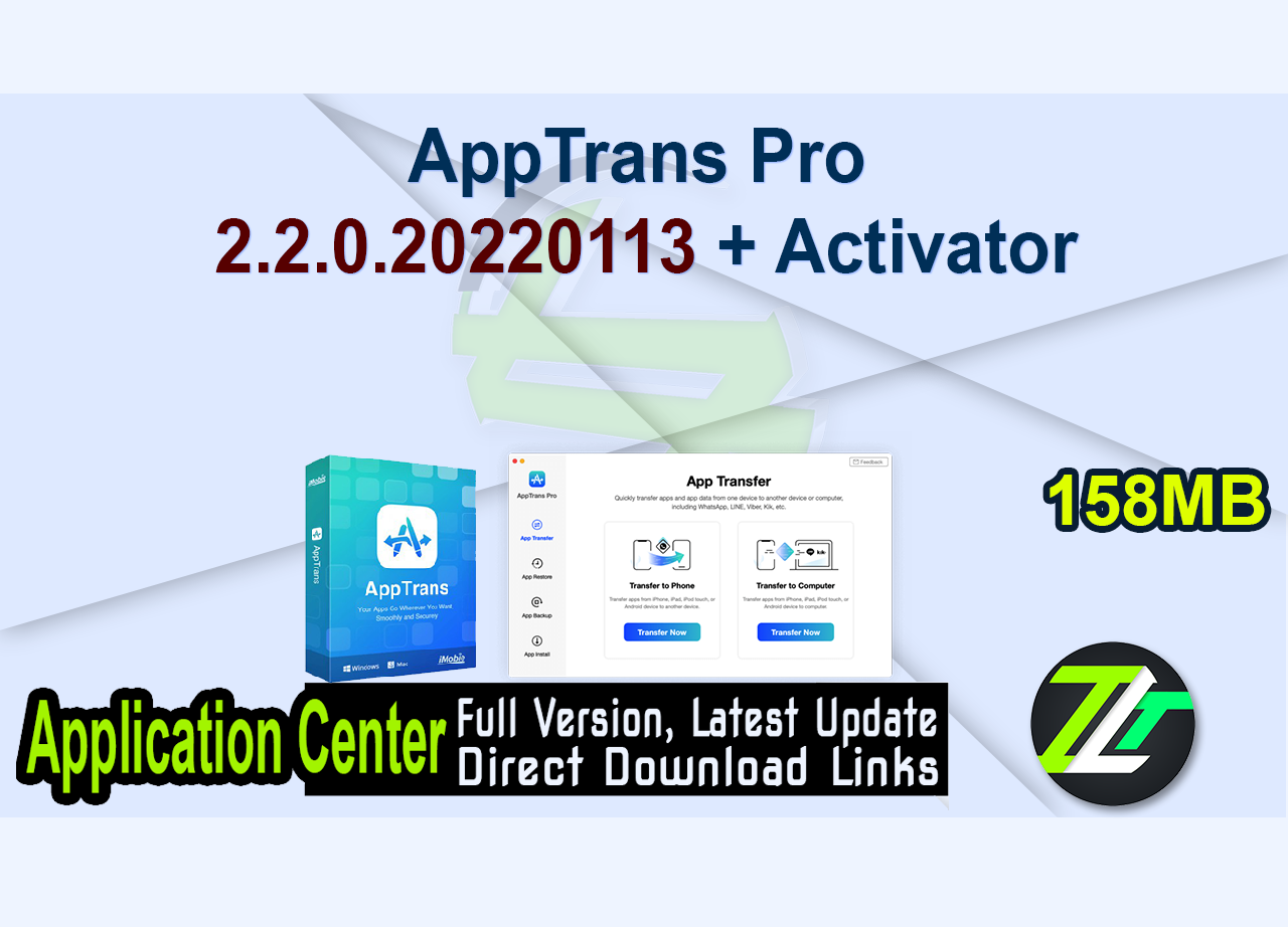 AppTrans Pro 2.2.0.20220113 + Activator