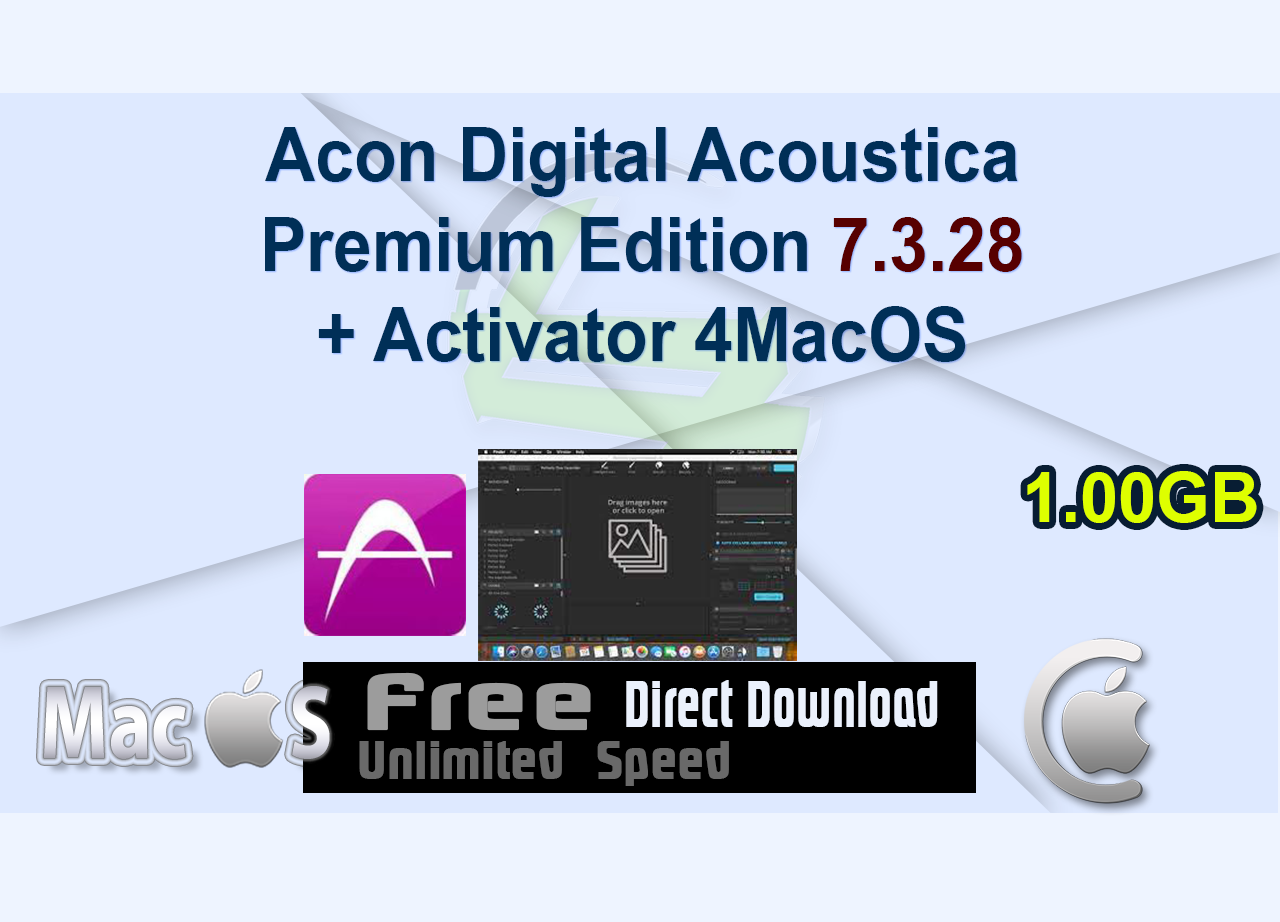 Acon Digital Acoustica Premium Edition 7.3.28 + Activator 4MacOS