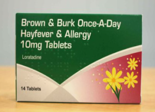 Brown & Burk Once -A-Day Hayfever & Allergy