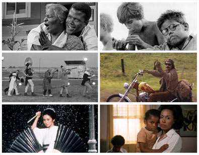 Criterion classic films: A Raisin In The Sun; Lord Of The Flies; 8 1/2; Easy Rider; Lady Snowblood; Claudine
