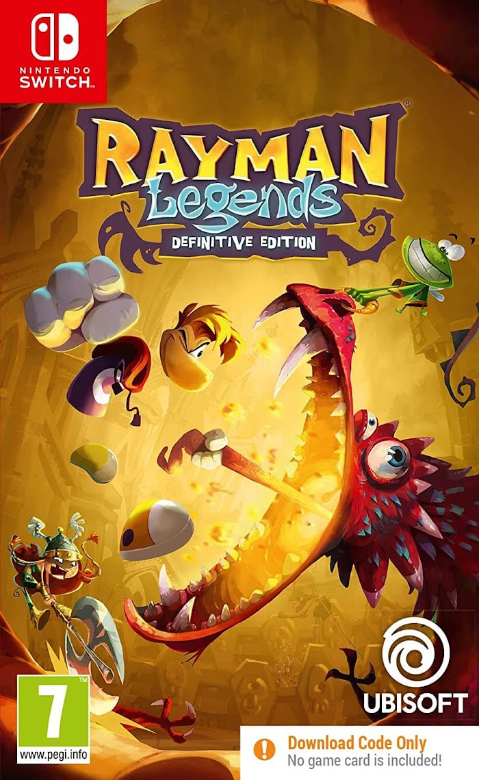 Rayman Legends: Definitive Edition (Code in Box) Nintendo Switch