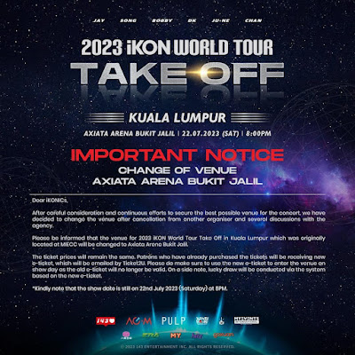 2023 iKON WORLD TOUR TAKE OFF IN KUALA LUMPUR