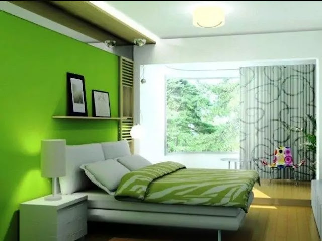 best two colour combination for bedroom walls