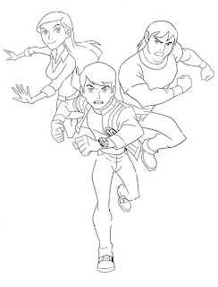 Coloring Pages for boys Ben 10