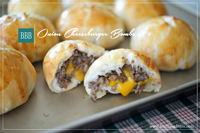 Onion Cheeseburger Bombs