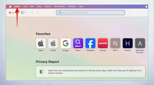 استخدم محركين بحث مختلفين في Safari على نظام Mac