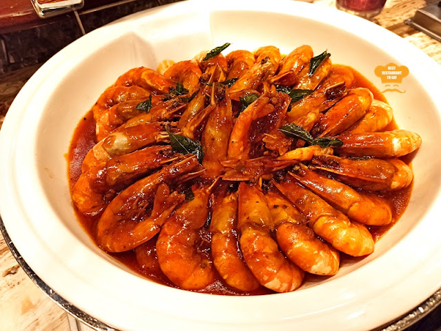 Ramadan Buffet 2022 - One World Hotel Petaling Jaya Menu - Wok Fried Prawn With Szechuan Chilli Sauce