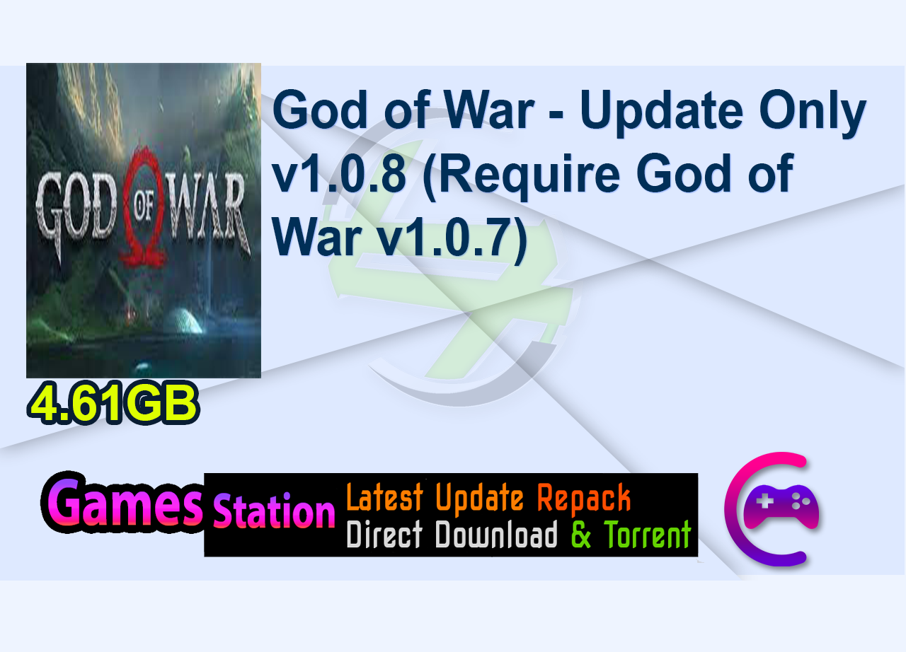 God of War – Update Only v1.0.8 (Require God of War v1.0.7)