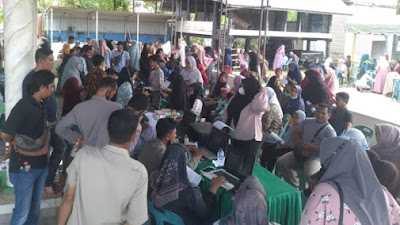 Kejar Target, Meski Hari Libur, Polda Aceh Tetap Gelar Vaksinasi