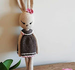 Amigurumi Organik Oyuncak Sevimli Tavşan