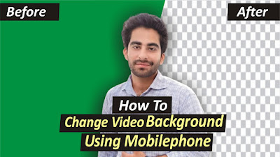 How to change video background || Green Screen || Using Mobilephone