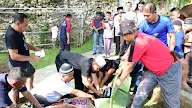 Warga Korem 044/Gapo Sembelih Hewan Qurban Setelah Sholat Idul Adha