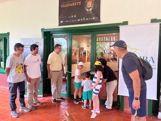Se inauguró la muestra “Descubriendo al Yaguareté” en el Viejo Hotel Cataratas del Parque Nacional Iguazú
