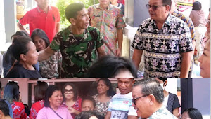 Pemerintah Kota Bitung Menerima Bantuan Kemanusiaan Bencana Alam Erupsi Gunung Ruang dari Paguyuban Sosial Marga Tionghoa Indonesia (PSMTI - SULUT)