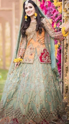 Lehenga Dresses || Pakistani Party Wear Lehenga 2021