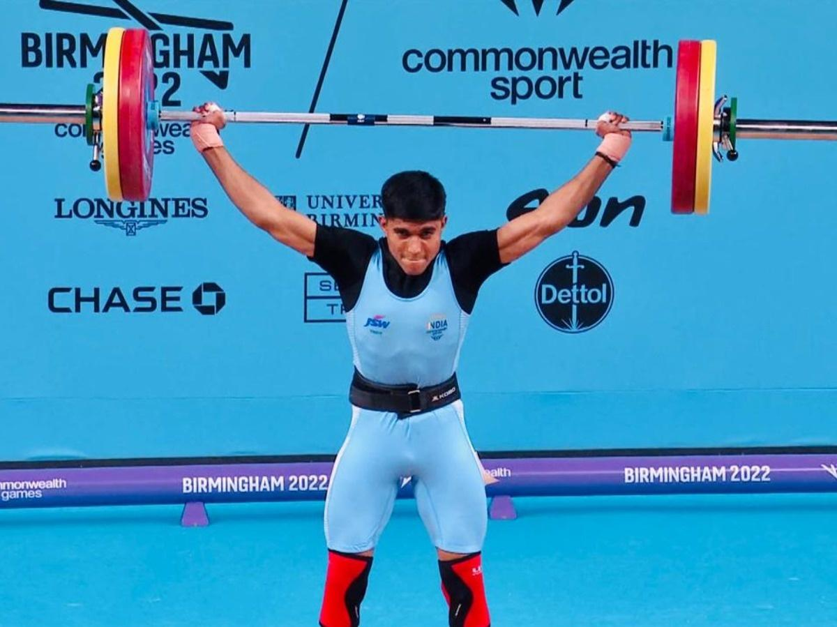 cwg-2022-weightlifting-meet-sanket-sargar-indias-first-medallist-at-birmingham-games