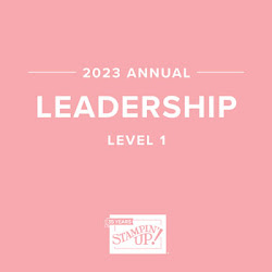 2023 - Stampin' Up! Achievement - Leadership