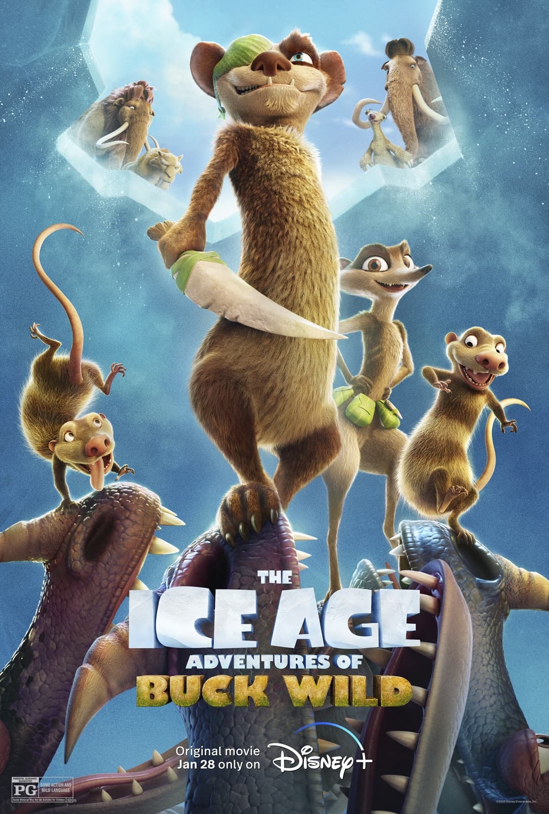 The Ice Age Adventures of Buck Wild (2022) me titra ne Shqip