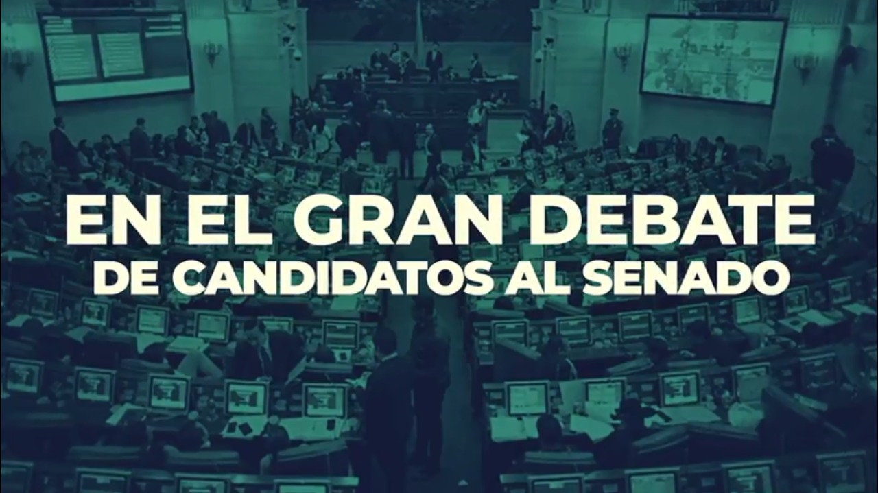 Con debate de dos polos opuestos al senado de la república Tercer Canal inaugura Grandes debates