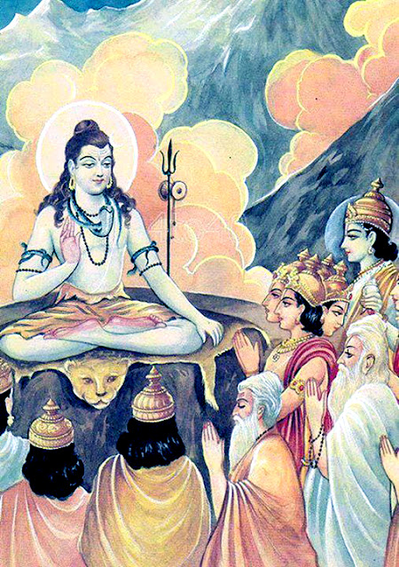 Lord Shiva, Devas and Sages