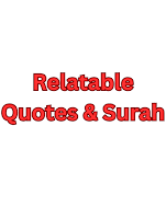 Quotes and Surah