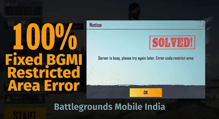 BGMI Server is Busy please try again later ERROR CODE_ RESTRICT AREA issue solution EMULATOR