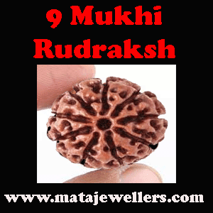 9 face rudraksh beads