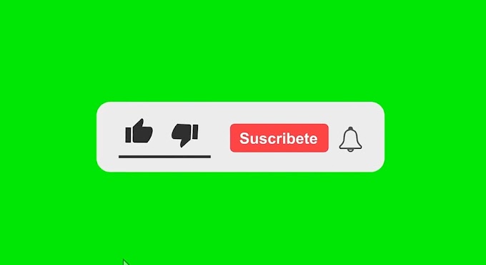 Green Screen Subscribe Button Free Download