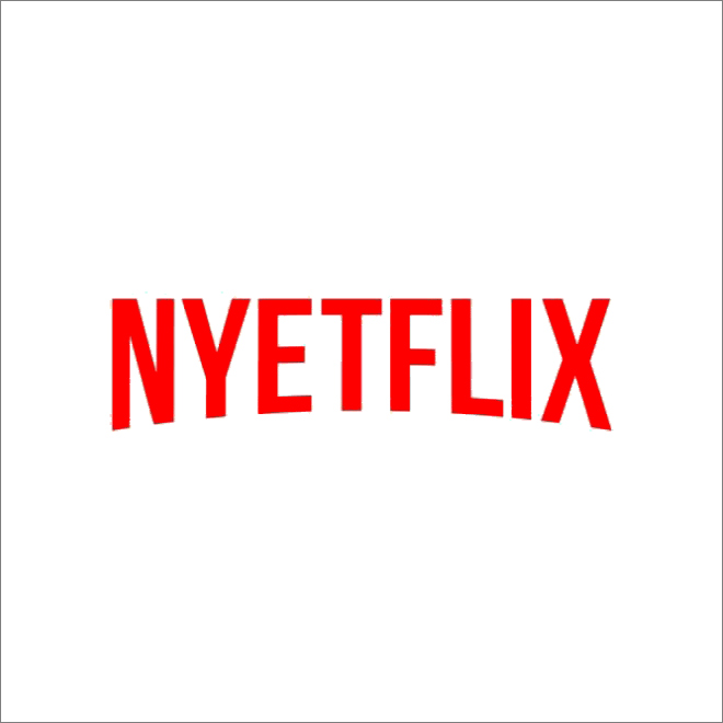 New logo designs for companies that are leaving Russia - Netflix